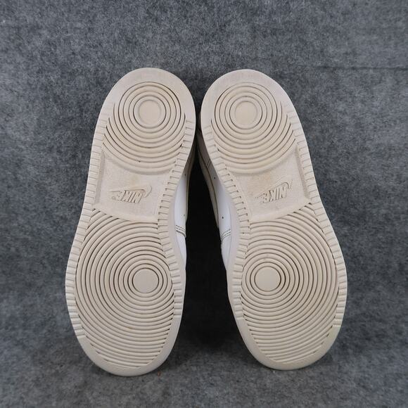 Nike Shoes Womens 8 Sneakers Court Vision Low Basketball Trainers Leather White - Picture 9 of 12